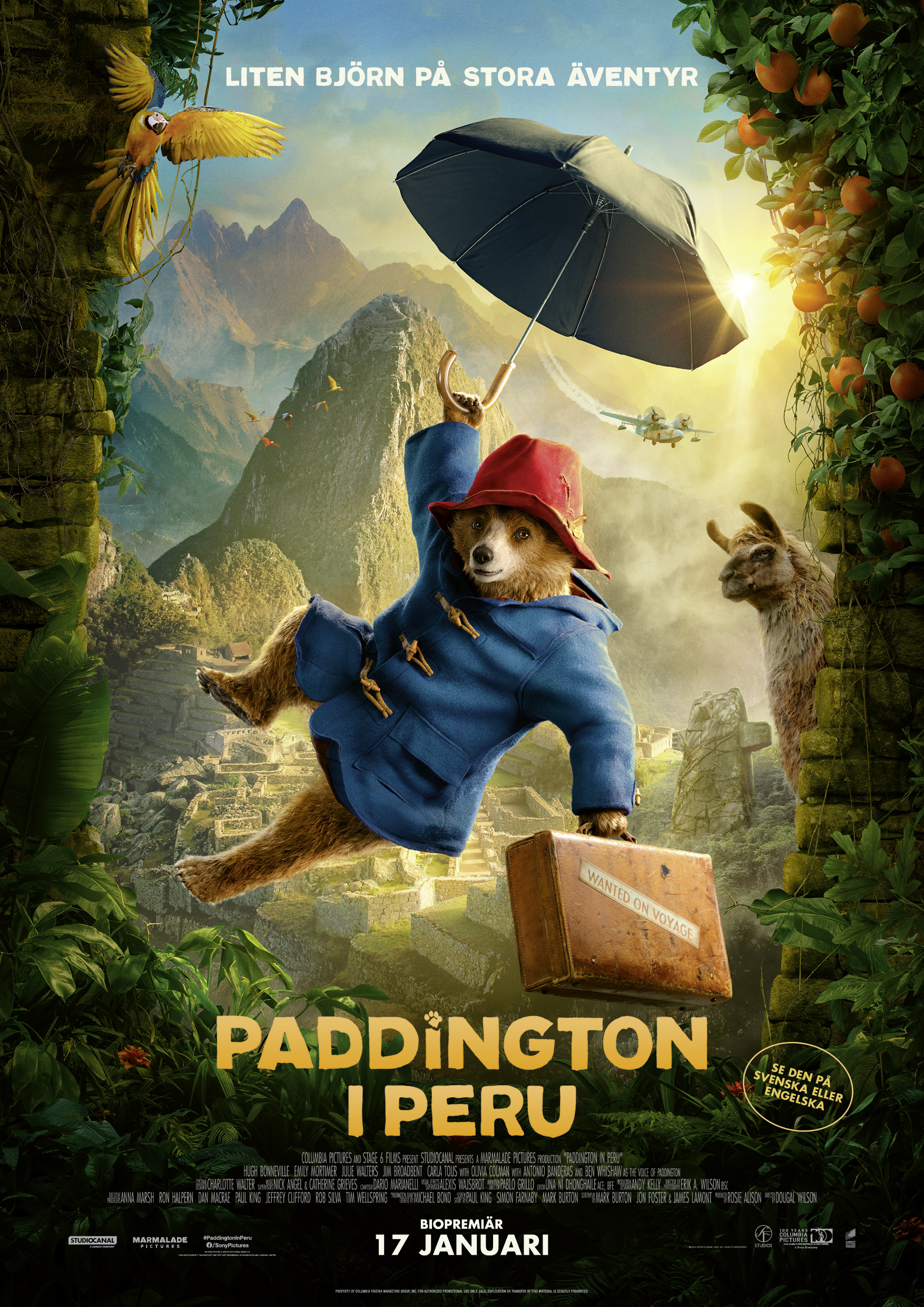 Du visar för närvarande Paddington i Peru