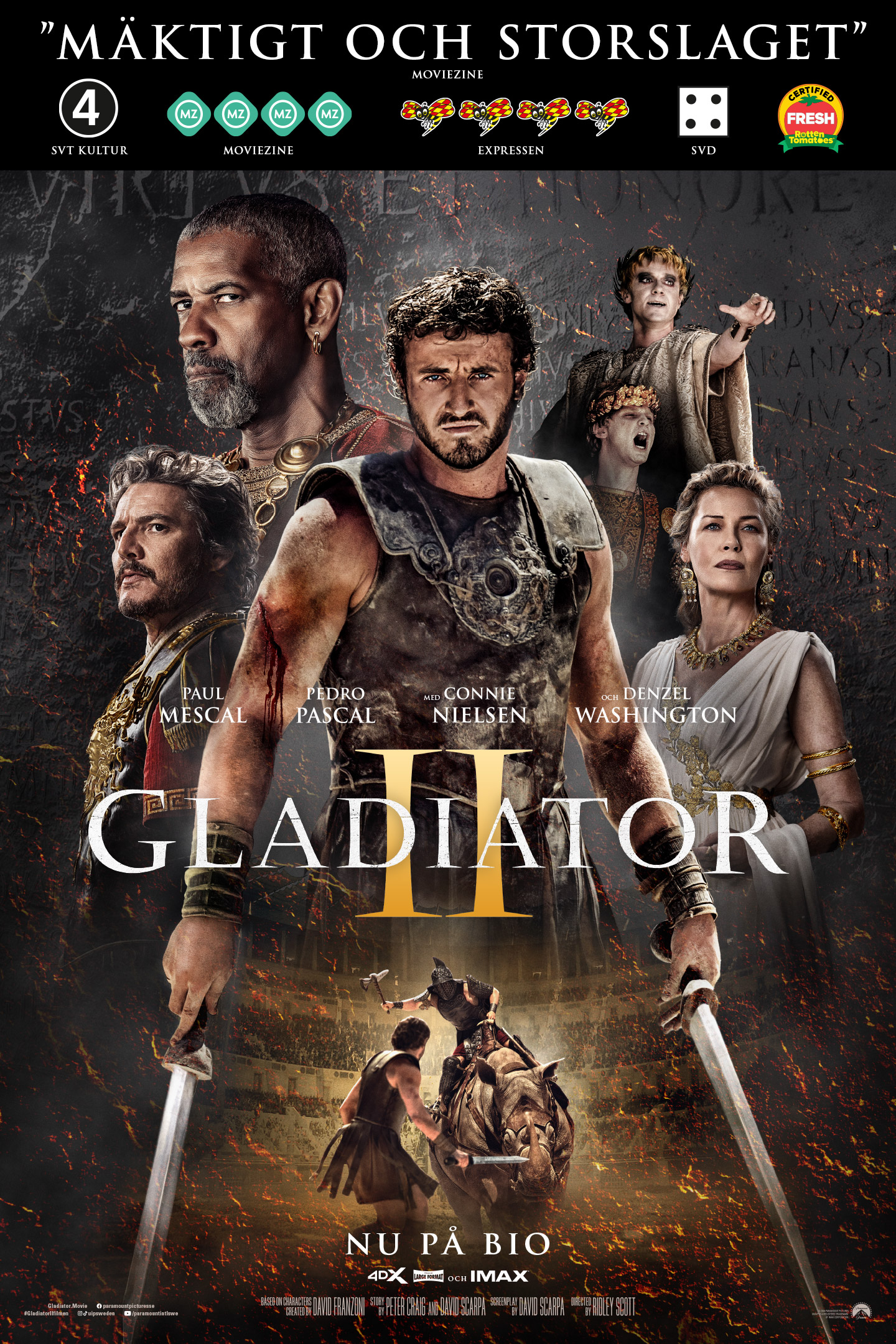 Du visar för närvarande Gladiator II